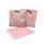 25 Papiertüten rosa 13 x 16,5 cm, 45 Gramm Papier, flach / Candy Bar, Hochzeit, Kindergeburtstag, Papiertütchen, Candybag, Tüten, Mitgebseltüten