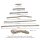 DIY Adventskalender Weihnachtsbaum grau Papiertüten, Ziffern rosa-grau, Höhe ca 110 cm / Adventskalender Weihnachten Advent Deko Tannenbaum