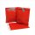 25 Papiertüten rot, 13 x 16,5 cm, 45 Gramm Papier, flach / Candy Bar, Hochzeit, Kindergeburtstag, Papiertütchen, Candybag, Tüten, Mitgebseltüten