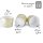 25 Muffin Backformen, weiß gold Ornament/Barock, Durchmesser 6,1 cm / Muffinbackform, Muffinform, Backformen, Backförmchen, Cupcake Formen, Muffin Förmchen Papier