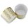 25 Muffin Backformen, weiß gold Ornament/Barock, Durchmesser 6,1 cm / Muffinbackform, Muffinform, Backformen, Backförmchen, Cupcake Formen, Muffin Förmchen Papier