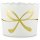 25 Muffin Backformen, weiß mit gold Schleife, Durchmesser 6,1 cm / Muffinbackform, Muffinform, Backformen, Backförmchen, Cupcake Formen, Muffin Förmchen Papier