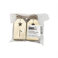 24 Adventskalenderzahlen aus Holz mit glitzer Effekt / Holzanhänger Sticker, Weihnachten, Adventskalender, DIY Kalender, Kindergeburtstag, Aufkleber Kinder,Junge, Mädchen