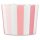 25 Muffin Backformen weiß rosa pink Streifen, Durchmesser 6,1 cm / Muffins Muffinbackform Muffinform Form Backförmchen Cupcake Formen Förmchen Papier Cupcakeformen