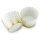 100 Muffin Backformen weiß, gold Punkte, Durchmesser 5 cm / Muffins Muffinbackform Muffinform Form Backförmchen Cupcake Formen Förmchen Papier Cupcakeformen