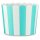 25 Muffin Backformen türkis mint, weiße Streifen, Durchmesser 6,1 cm / Muffins Muffinbackform Muffinform Form Backförmchen Cupcake Formen Förmchen Papier Cupcakeformen