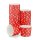 100 Muffin Backformen rot, weiße Sterne, Durchmesser 6,1 cm / Muffins Muffinbackform Muffinform Form Backförmchen Cupcake Formen Förmchen Papier Cupcakeformen
