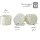 100 Muffin Backformen weiß gold (metallic) Sterne Durchmesser 6,1 cm / goldene Muffins Muffinbackform Muffinform Form Backförmchen Cupcake Formen Förmchen Papier Cupcakeformen