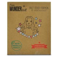 Premium Weihnachtsdeko Papier matt weiß...