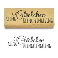 Stempel - KLING Glöckchen KLINGELINGELING - aus...