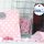 25 PAPIERTÜTEN ROSA, PUNKTE 13 x 16,5 cm, 45 Gramm Papier, flach / Candy Bar, Hochzeit, Kindergeburtstag, Papiertütchen, Candybag