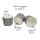 50 MUFFIN BACKFORMEN GRAU, WEISSE STERNE Durchmesser 6,1 cm / Muffinbackform, Muffinform, Backformen, Backförmchen, Cupcake Formen, Muffin Förmchen Papier