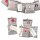 DIY Adventskalender zum Befüllen Bescherung, Papiertueten flach 13x16,5cm, taupe Stern, Ziffern bunt