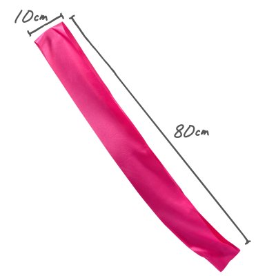 Braut & Braut Security Schärpen-Set Für JGA – Pink, Aus Polyester, Inkl. 6 Security-Schärpen