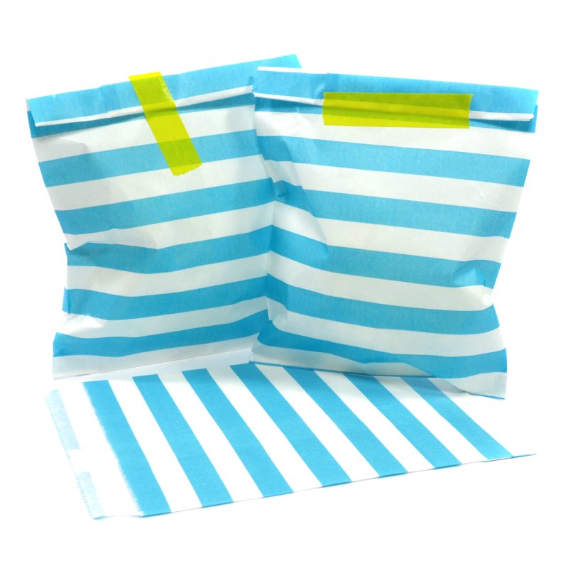 100 Papiertüten Design Mix 4x25 Stück Candy Bag Candy Bar Geschenktüte Mitgebsel 
