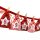 Adventskalender zum Befüllen - Stoff, rot weiß/Weihnachtskalender,Zahlen,Beutel,Sack,Säcke,Säckchen,Stoffbeutel,Baumwolle,Baumwollsäckchen,Geschenkbeutel,Bastelset