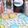Frau WUNDERVoll® PAPIERSTROHHALME BLAU, STREIFEN / Strohhalm, Trinkhalm, Papier Strohhalm, Einweg Strohhalme, Geburtstag, Hochzeit, Feiern, Kindergeburtstag, Dekoration
