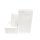 12 Papiertüten mit Boden, weiß matt, 12x7x24cm / Blockbodenbeutel Tüte Papierbeutel Papiertüte Geschenktüte Geschenkbeutel Gastgeschenk Hochzeit Geschenktasche Falttasche
