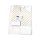 12 Faltschachteln weiß, silber Streifen 7x7x7 cm (gefaltet), 300 Gramm Papier / Würfelbox, Kissenverpackungen, Pillow box, Faltverpackung, Geschenkverpackung, Gastgeschenk, Hochzeit