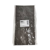 60 Papiertüten mit Boden, schwarz matt, 12x7x24cm / Blockbodenbeutel Tüte Papierbeutel Papiertüte Geschenktüte Geschenkbeutel Gastgeschenk Hochzeit Geschenktasche Falttasche