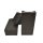 60 Papiertüten mit Boden, schwarz matt, 12x7x24cm / Blockbodenbeutel Tüte Papierbeutel Papiertüte Geschenktüte Geschenkbeutel Gastgeschenk Hochzeit Geschenktasche Falttasche
